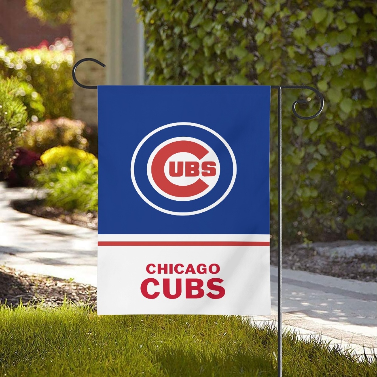 Chicago Cubs Double-Sided Garden Flag 001 (Pls check description for details)